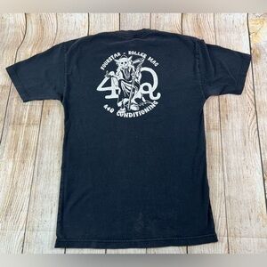 Fourstar Clothing 4Q Roller Reaper Skate Black T Shirt Size Small